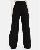 Pantalon en Coton & Lin black onyx
