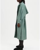 Trench Damenpam04 vert gris