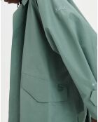 Trench Damenpam04 vert gris