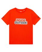 T-Shirt séchage rapide Quick-dry 100% Coton Bio poivron