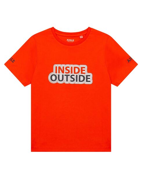 T-Shirt séchage rapide Quick-dry 100% Coton Bio poivron