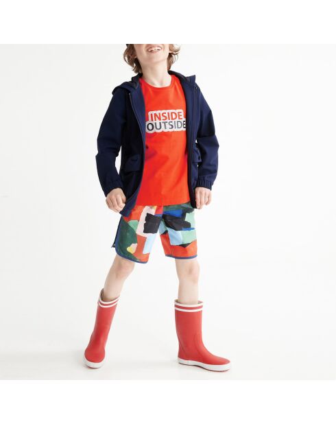 T-Shirt séchage rapide Quick-dry 100% Coton Bio poivron