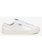 Baskets en Cuir Escape Low Cut blanches