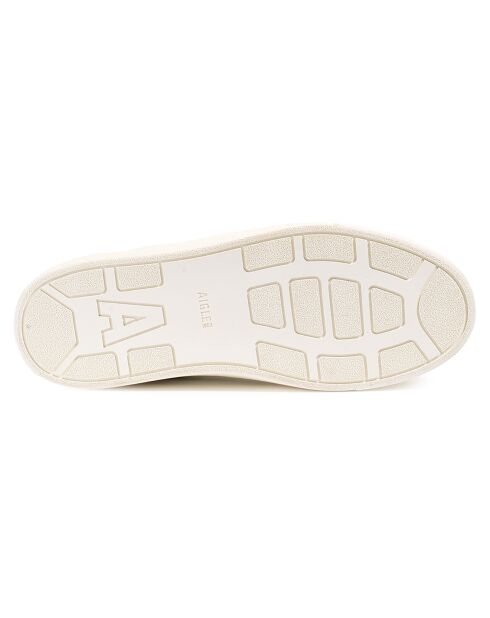 Baskets en Cuir Escape Low Cut blanches