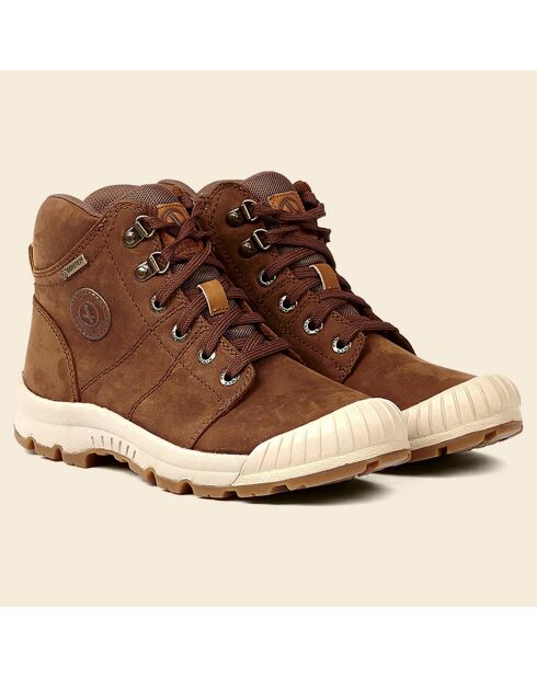 Chaussures en Cuir Tenere Lwlg Mid Cut camel