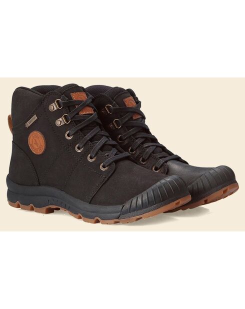 Chaussures en Cuir Tenere Lwlg Mid Cut noires