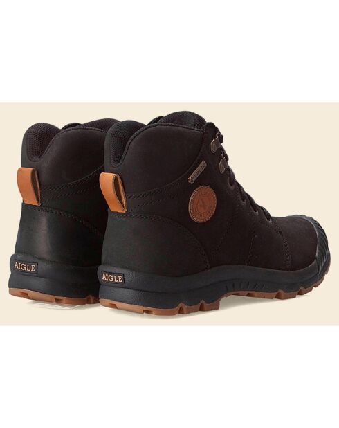 Chaussures en Cuir Tenere Lwlg Mid Cut noires