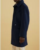 Manteau en Laine mélangée empire