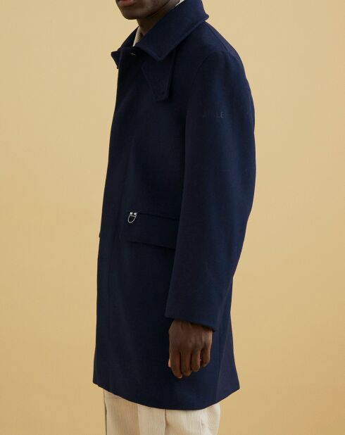 Manteau en Laine mélangée empire
