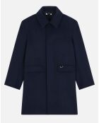 Manteau en Laine mélangée empire