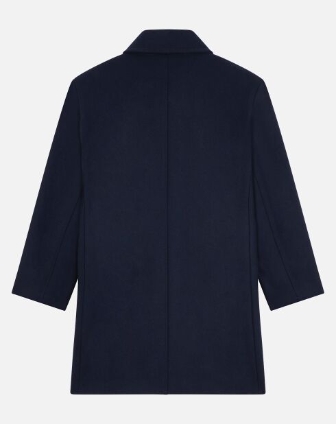 Manteau en Laine mélangée empire