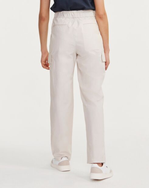 Pantalon cargo sable
