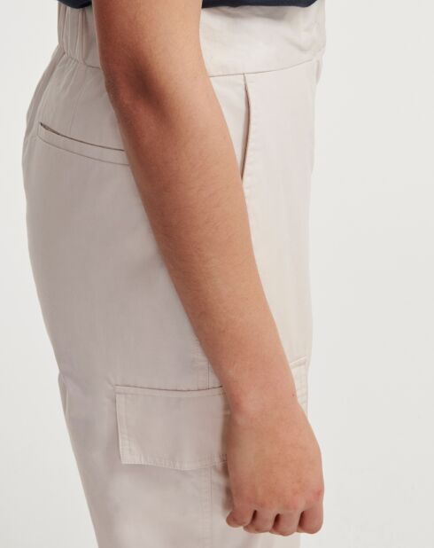Pantalon cargo sable