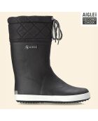 Bottes Giboulee High Cut noir/blanc