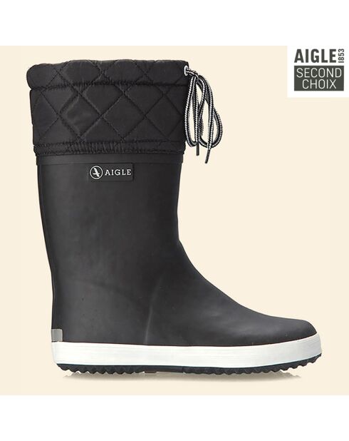 Bottes Giboulee High Cut noir/blanc
