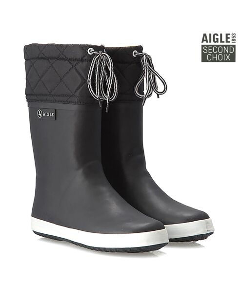 Bottes Giboulee High Cut noir/blanc