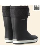 Bottes Giboulee High Cut noir/blanc