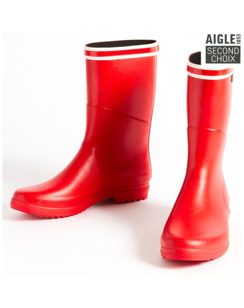 Bottes Chanteboot Stnl Mid Cut rouges