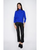 Pull en Cachemire mélangé Sophia col cheminée royal