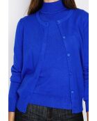 Pull en Cachemire mélangé Sophia col cheminée royal