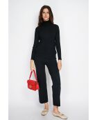 Ensemble Clarisse en Cachemire mélangé Pull & Pantalon noir