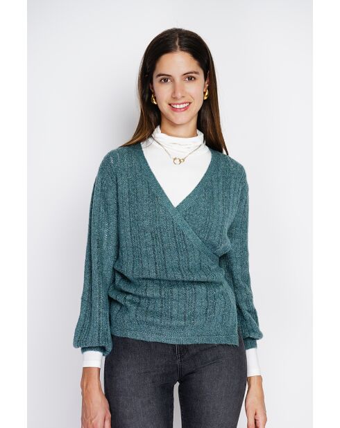 Cardigan Donna jade