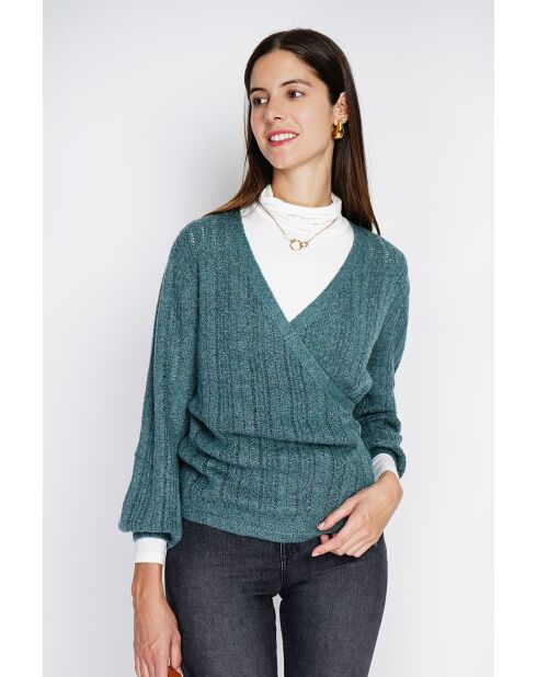 Cardigan Donna jade