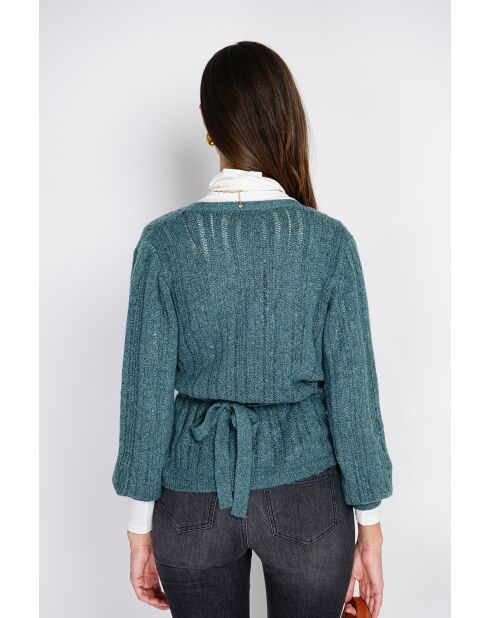 Cardigan Donna jade