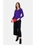 Pull en Cachemire mélangé Lisa violet