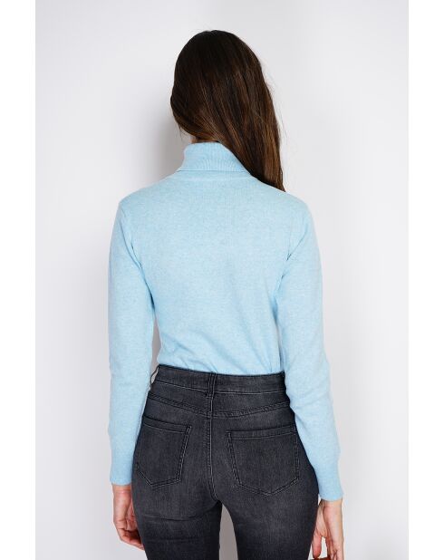 Pull en Cachemire mélangé Charlotte ciel