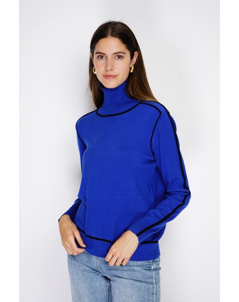 Pull en Cachemire mélangé Jeanne royal
