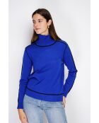 Pull en Cachemire mélangé Jeanne royal