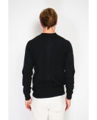 Cardigan Charlotte en Cachemire & Soie noir