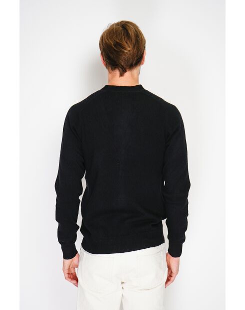 Cardigan Charlotte en Cachemire & Soie noir