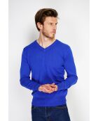 Pull en Cachemire mélangé Maellis royal