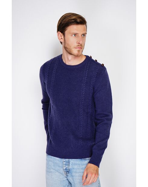 Pull Valentin bleu nuit