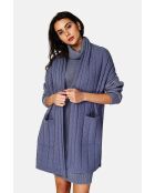 Robe Pull Titia bleu gris