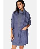 Robe Pull Titia bleu gris