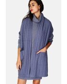 Robe Pull Titia bleu gris