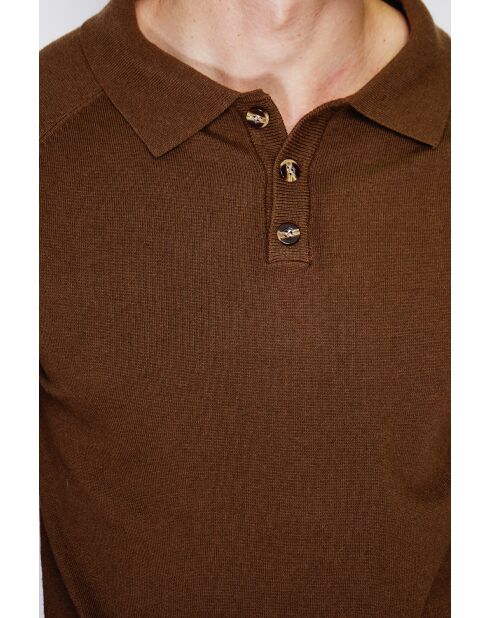 Pull en Cachemire mélangé Via marron