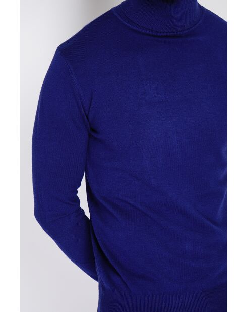 Pull en Cachemire mélangé Maria bleu nuit
