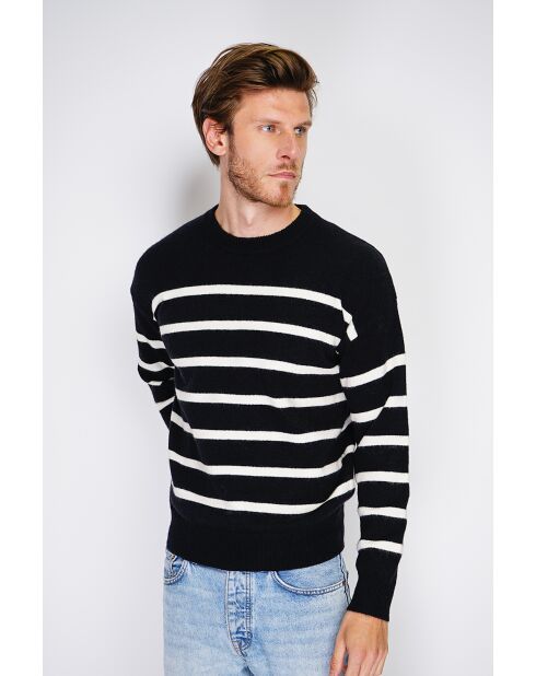 Pull en Cachemire mélangé Marina noir