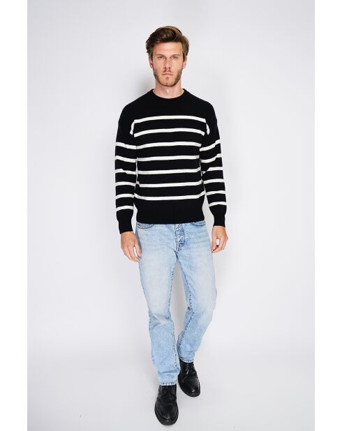 Pull en Cachemire mélangé Marina noir