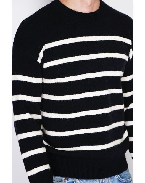 Pull en Cachemire mélangé Marina noir