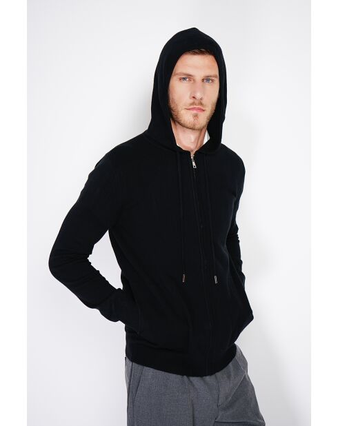 Gilet en Cachemire mélangé Maelle noir