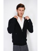 Gilet en Cachemire mélangé Maelle noir