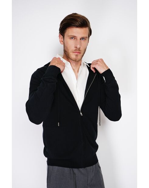Gilet en Cachemire mélangé Maelle noir