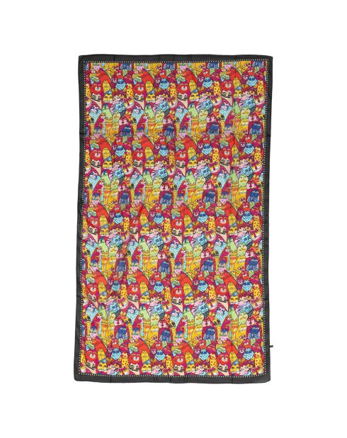 Etole 100% Soie multicolore - 110x190 cm