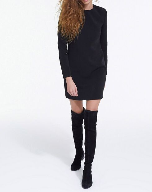 Robe Courte Dos Nu noire