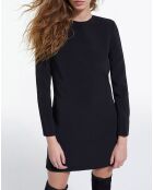 Robe Courte Dos Nu noire
